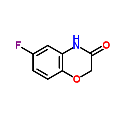 6-Fluoro-2H-1,4-benzoxazin-3(4H)-one Structure