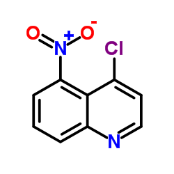 4-Chloro-5-nitroquinoline Structure