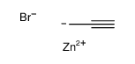 bromozinc(1+),prop-1-yne Structure