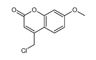 4-(chloromethyl)-7-methoxychromen-2-one Structure