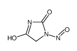1-nitrosoimidazolidine-2,4-dione结构式