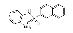 naphthalene-2-sulfonic acid-(2-amino-anilide) Structure