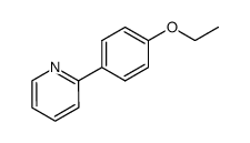 2-(4-ethoxyphenyl)pyridine Structure