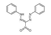 1,5-diphenyl-3-nitroformazan Structure