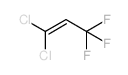 1,1-DICHLORO-3,3,3-TRIFLUORO-1-PROPENE structure
