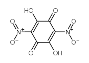 2,5-二羟基-3,6-二硝基-1,4-苯醌结构式