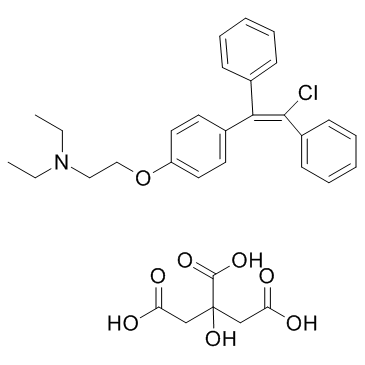 克罗米酚柠檬酸盐结构式