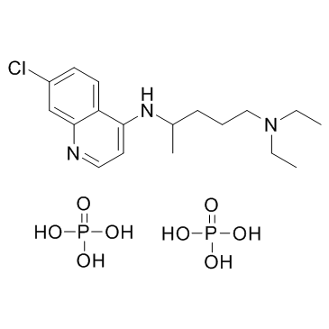 Chloroquine diphosphate structure