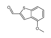 4-methoxy-1-benzothiophene-2-carbaldehyde Structure