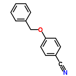 4-苯甲氧基苯甲腈结构式