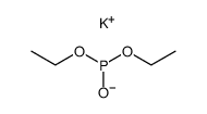 diethyl phosphite potassium salt Structure