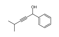1-phenyl-4-methyl-2-pentyn-1-ol Structure