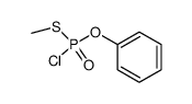 S-methyl O-phenyl phosphorochloridothioate Structure