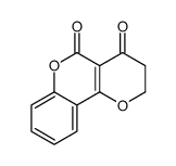 2,3-dihydropyrano[3,2-c]chromene-4,5-dione结构式