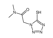 N,N-dimethyl-2-(5-sulfanylidene-2H-tetrazol-1-yl)acetamide Structure