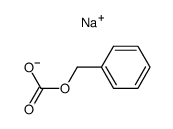 sodium benzylcarbonate Structure