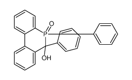 5-oxo-5,6-diphenylphosphanthridin-6-ol结构式