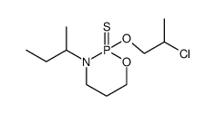 3-sec-Butyl-2-(2-chloro-propoxy)-[1,3,2]oxazaphosphinane 2-sulfide结构式