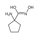 (9ci)-1-氨基-n-羟基-环戊烷羧酰胺结构式