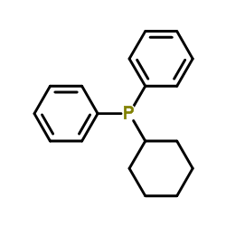 Cyclohexyl(diphenyl)phosphine Structure