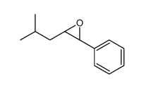 (2S,3S)-2-(2-methylpropyl)-3-phenyloxirane Structure