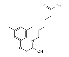 6-[[2-(3,5-dimethylphenoxy)acetyl]amino]hexanoic acid结构式