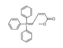 Methyl (2E)-4-(triphenylphosphoranylidene)-2-butenoate结构式