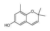2,2,8-Trimethyl-6-hydroxy-2H-1-benzopyran结构式