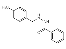 Benzoic acid,2-[(4-methylphenyl)methyl]hydrazide结构式