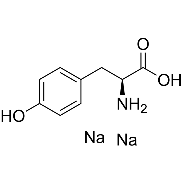 L-酪氨酸 二钠盐 水合物结构式