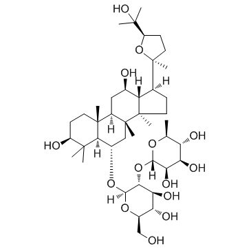 Pseudoginsenoside F11 structure