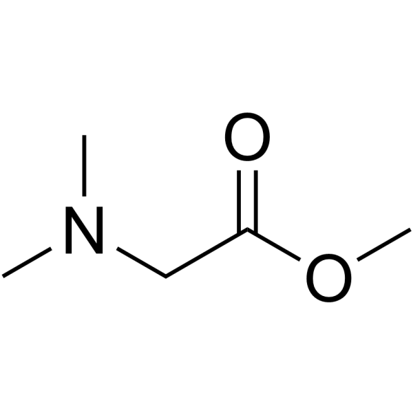 N,N-二甲基甘氨酸甲酯结构式