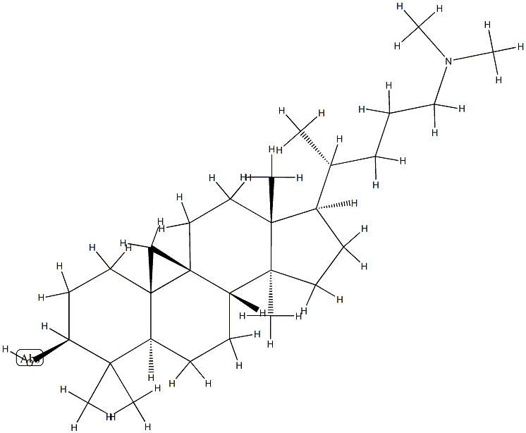 25-azacycloartanol Structure