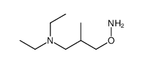 1-Propanamine,3-(aminooxy)-N,N-diethyl-2-methyl-(9CI) Structure
