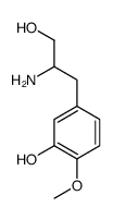 Benzenepropanol, beta-amino-3-hydroxy-4-methoxy- (9CI)结构式