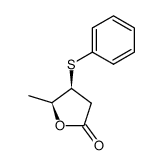 5-methyl-4-(phenylthio)-4,5-dihydrofuran-2(3H)-one结构式