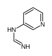 N'-pyridin-3-ylmethanimidamide结构式