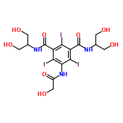 脱甲基碘帕醇结构式