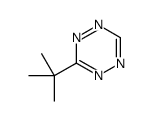 3-tert-butyl-1,2,4,5-tetrazine结构式