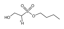 butyl 2-hydroxyethane-1-sulfonate-1-d结构式