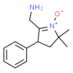 2H-Pyrrole-5-methanamine,3,4-dihydro-2,2-dimethyl-4-phenyl-,1-oxide(9CI)结构式