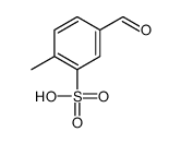 5-formyl-2-methylbenzenesulfonic acid Structure