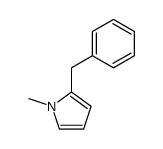 2-benzyl-N-methyl pyrrole结构式