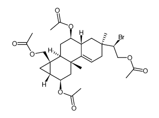 paraguerol 7,16,19-triacetate结构式