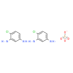 4-chlorobenzene-1,3-diamine sulphate (2:1) structure