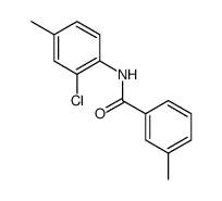 N-(2-Chloro-4-Methylphenyl)-3-Methylbenzamide结构式