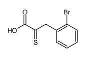 3-(2-bromo-phenyl)-2-thioxo-propionic acid Structure