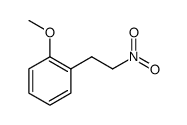 Benzene, 1-methoxy-2-(2-nitroethyl) Structure
