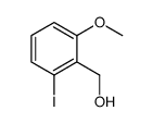 2-碘-6-甲氧基苯甲醇结构式