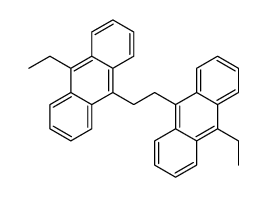 9-ethyl-10-[2-(10-ethylanthracen-9-yl)ethyl]anthracene Structure
